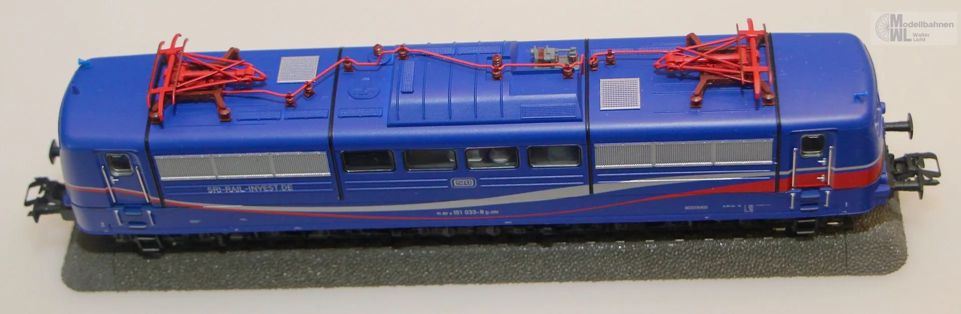 Märklin 37438 - MÄRKLIN - E-Lok BR 151 SRI Ep.VI H0/WS Sound mfx