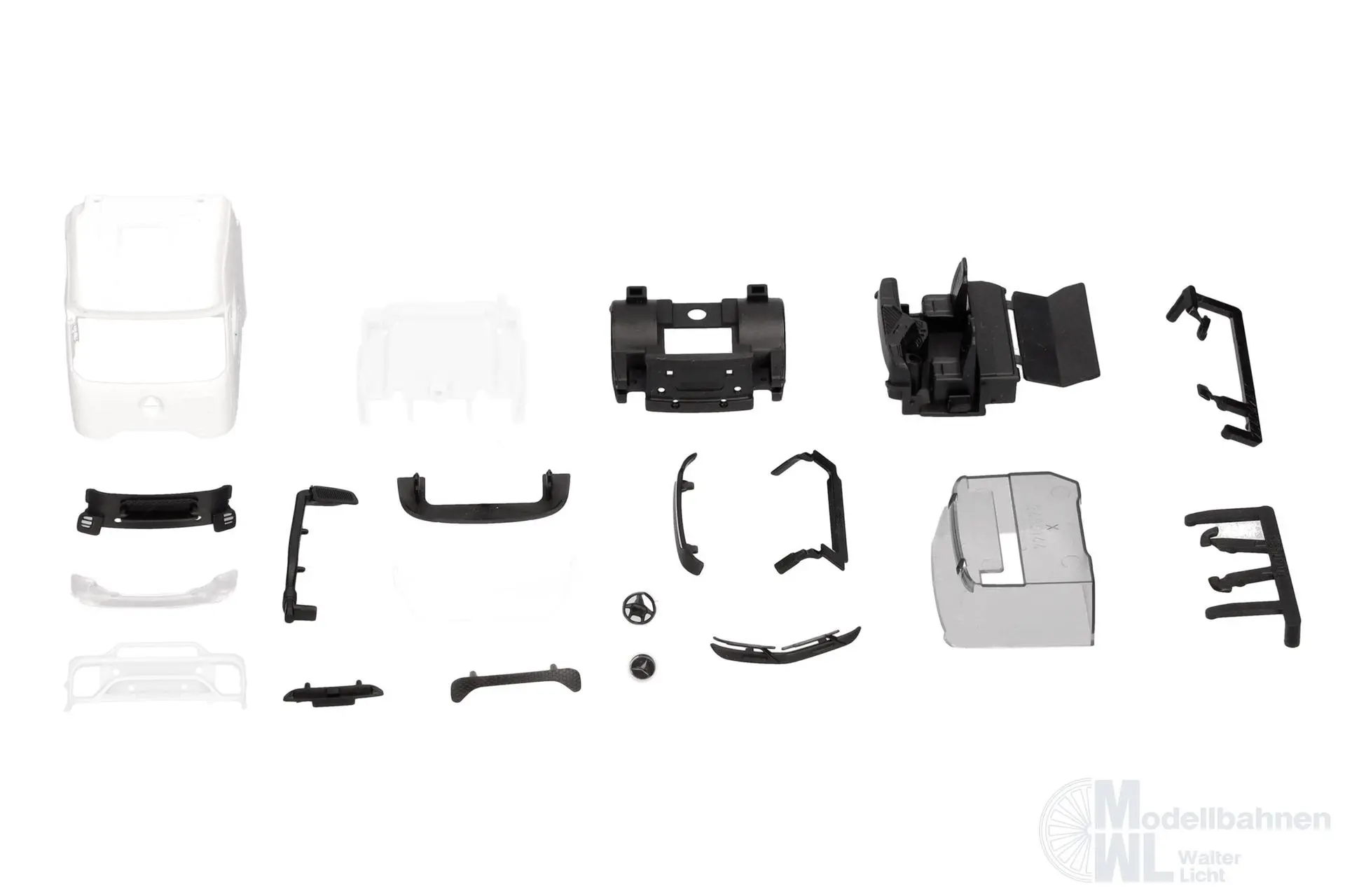 Herpa 086288 - Fahrerhaus Mercedes-Benz Actros L ProCabin Streamspace weiß 2 St. H0 1:87