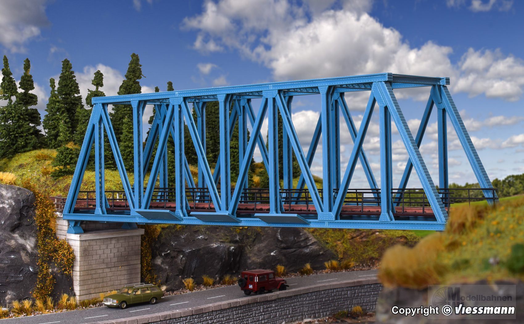 Vollmer 42546 - Kastenbrücke gerade H0 1:87