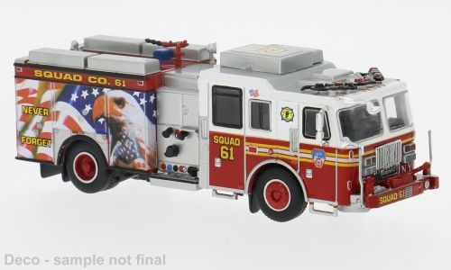 PCX-Models 870842 - Seagrave Attacker 2013 FDNY - Bronx H0 1:87