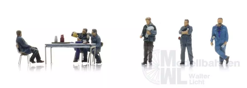 ARTITEC b.v. 5120005 - Stahlarbeiter (6x) TT 1:120