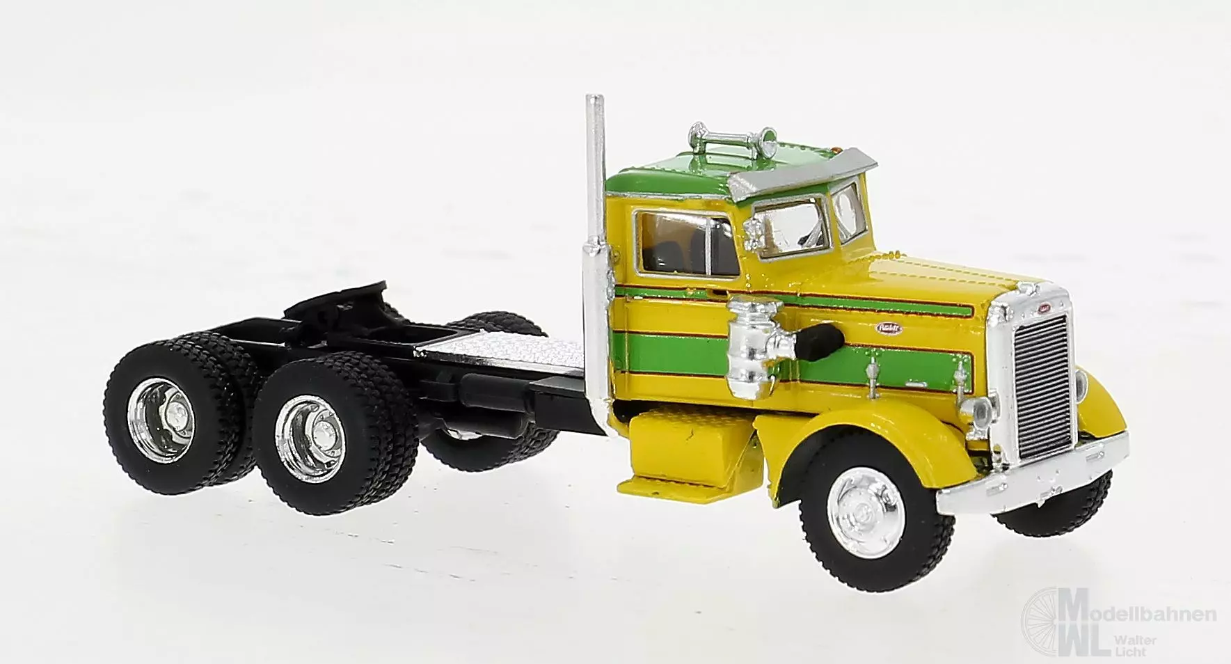 Brekina 85760 - Peterbilt 281 gelb H0 1:87