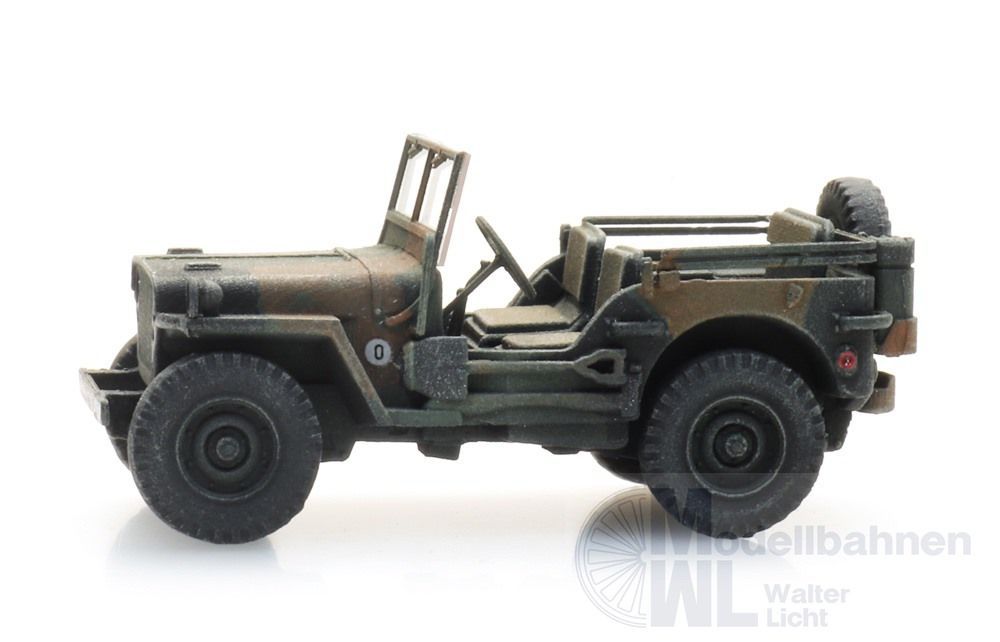ARTITEC b.v. 6870582 - FR M201 Hotchkiss jeep camo H0 1:87 ARTITEC b.v. 6870582 - FR M201 Hotchkiss jeep camo H0 1:87