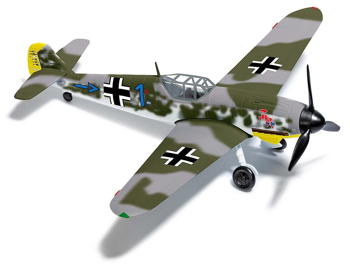 Busch 25014 - Flugzeug Messerschmitt Bf 109 G6 Jabo H0 1:87