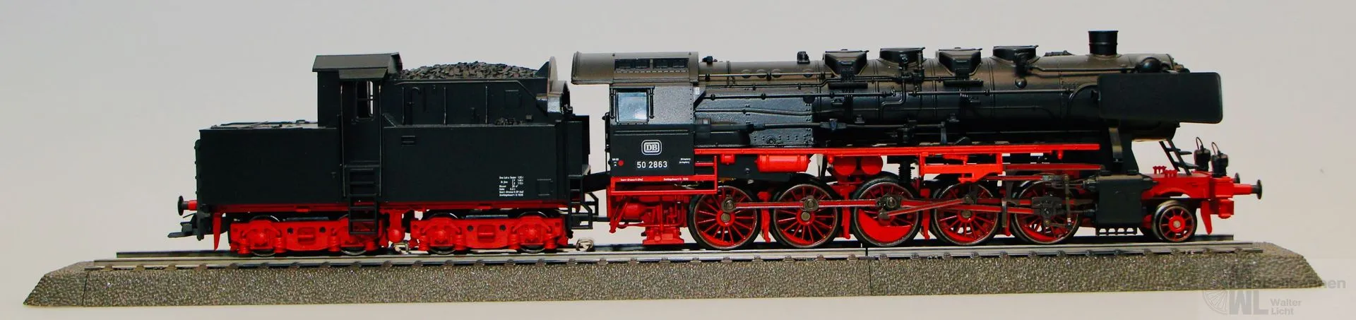 Märklin 37843 - MÄRKLIN -Dampflok BR 50 2863 DB Ep.III H0/WS mfx Sound