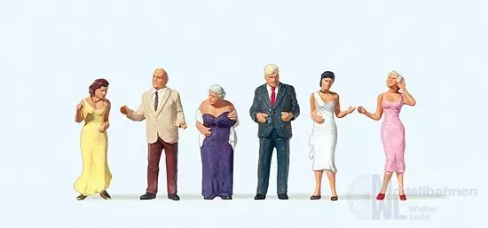 Preiser 10436 - Gäste H0 1:87