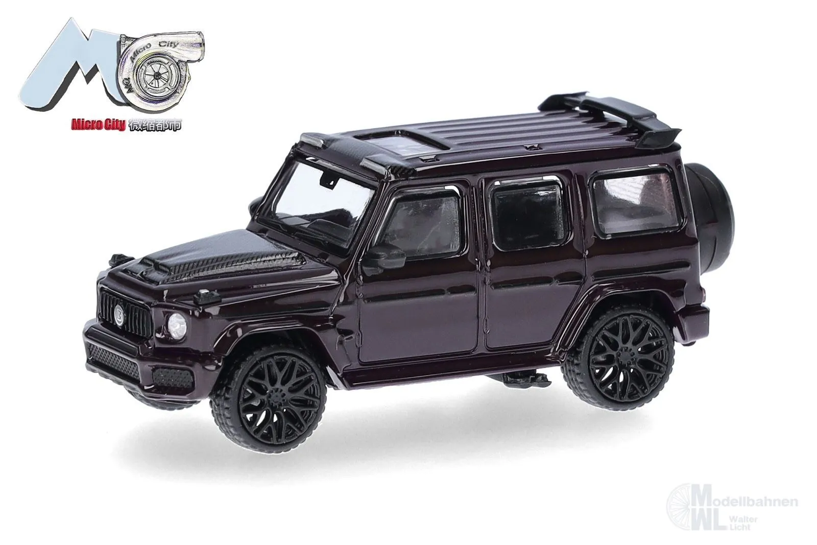 Herpa 87MC000163 - Mercedes-Benz G800 Brabus lila H0 1:87