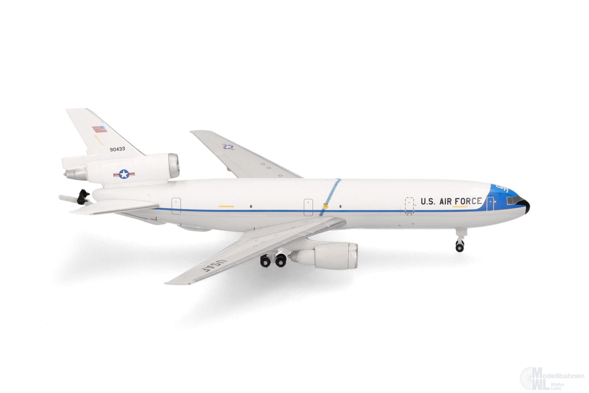 Herpa 538381 - KC-10 USAF 2d BW delivery clrs 1:500