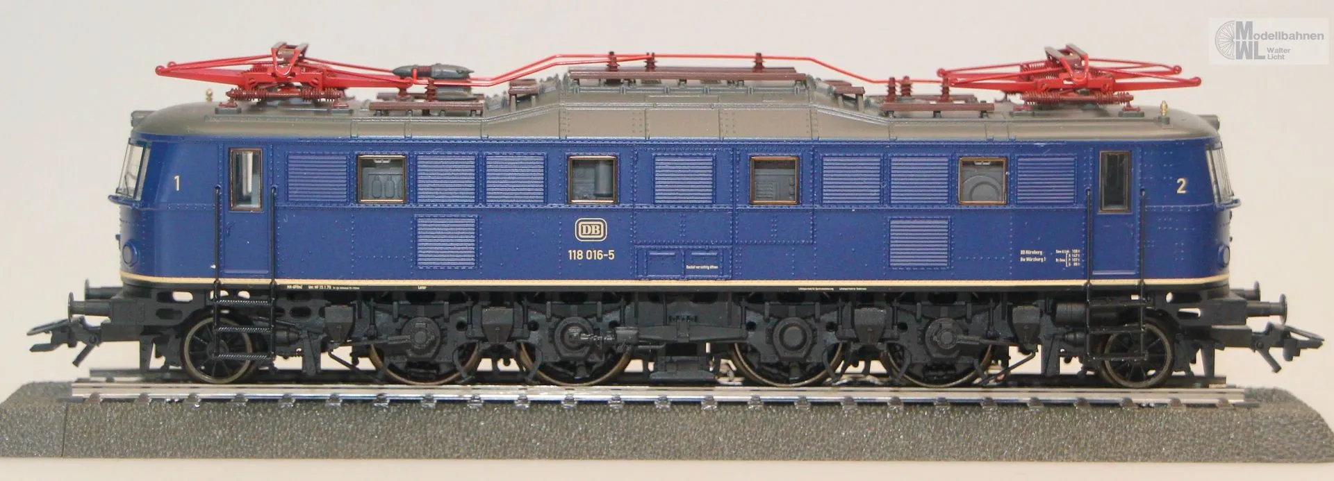 Märklin 37682 - MÄRKLIN - E-Lok BR 118 DB Ep.IV H0/WS Sound mfx