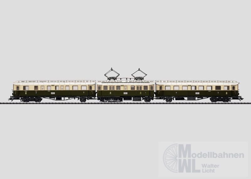 Märklin 37266 - MÄRKLIN - Triebwagen ET 833/834 KPEV Ep.I H0/WS