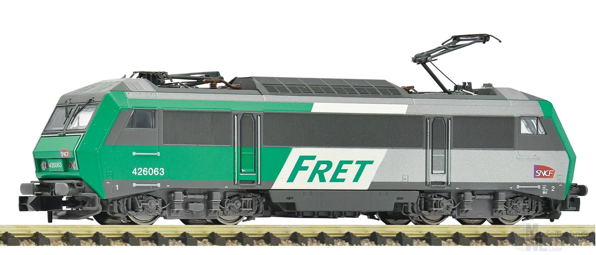 Fleischmann 7560036 - E-Lok BB 426063 SNCF Ep.V/VI FRET N 1:160