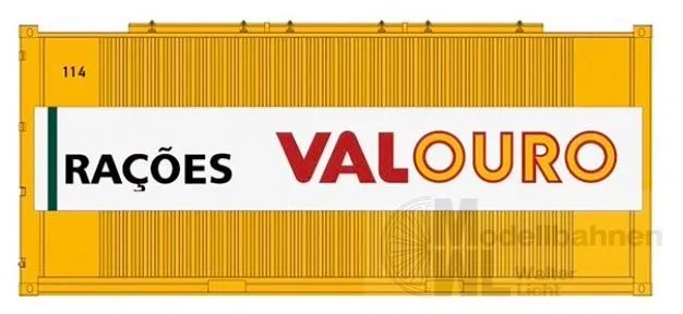 Sudexpress S6006 - Container 20' Valouro 90er Jahre H0 1:87