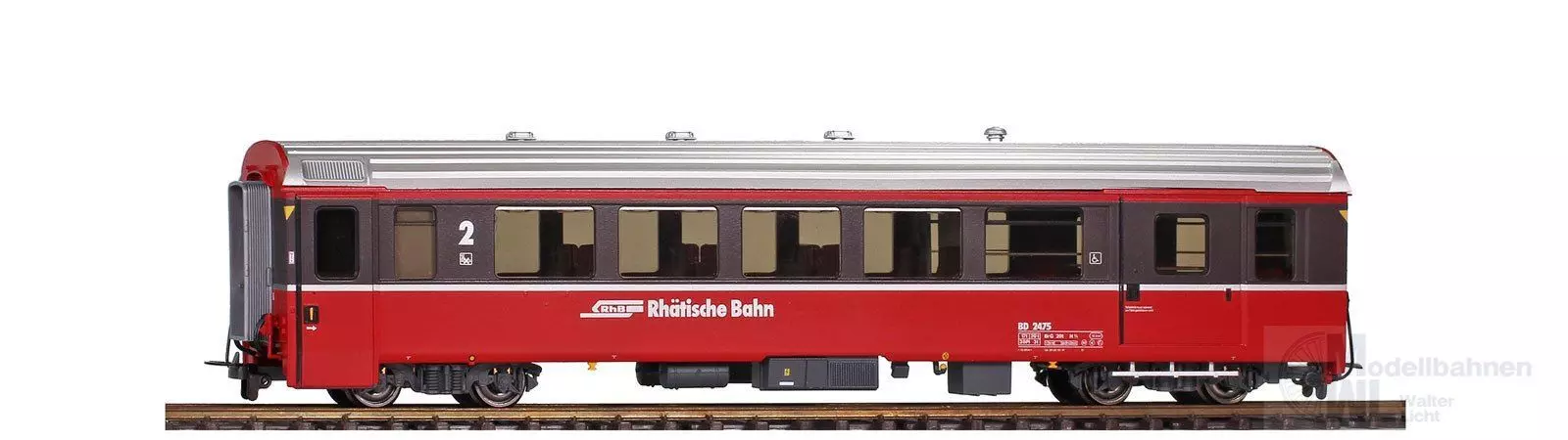 Bemo 3644100 - Personenwagen RhB EW IV BD2475 Bernina Express H0/GL