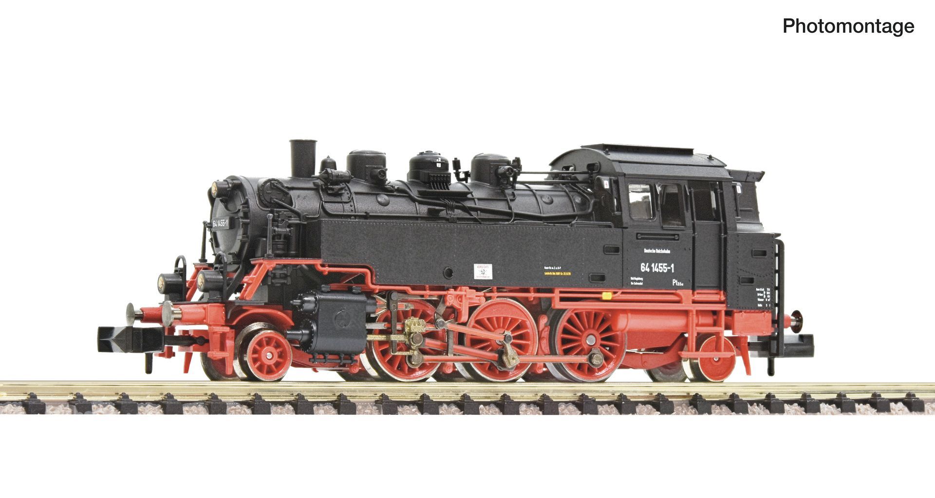 Fleischmann 7160043 - Dampflok BR 64 DR Ep.IV N 1:160