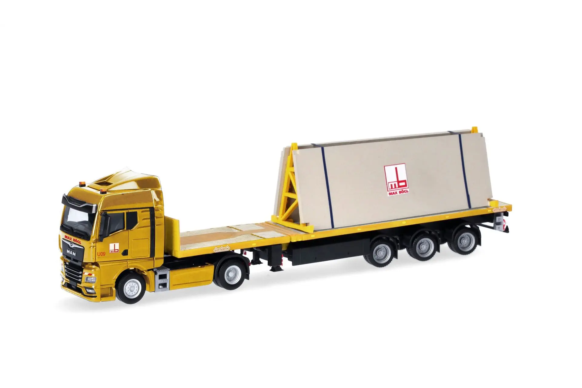 Herpa 961751 - MAN TGX GM Max Bögl mit Wänden H0 1:87