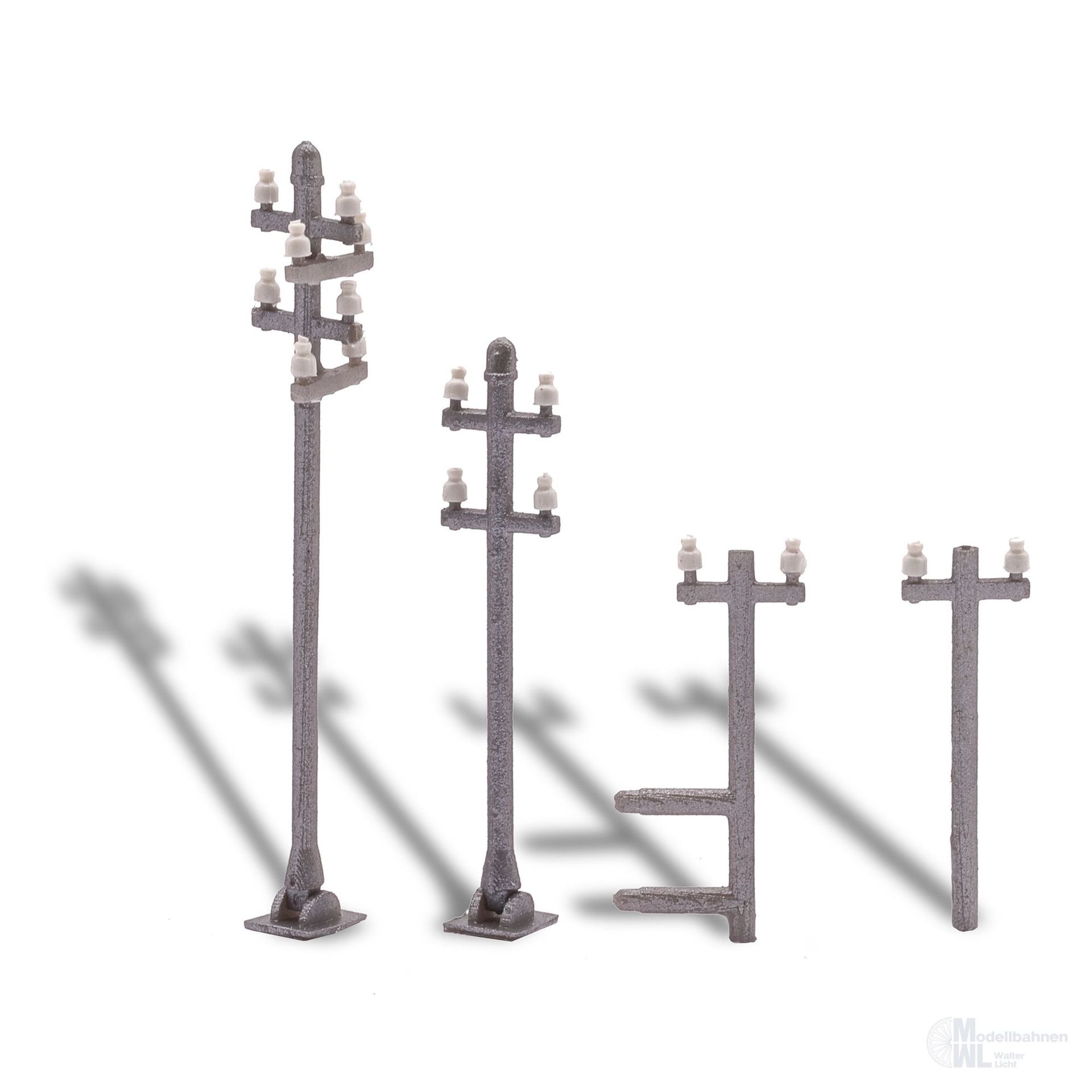 Busch 1755 - Dachständer Bausatz 8 Stück TT 1:120