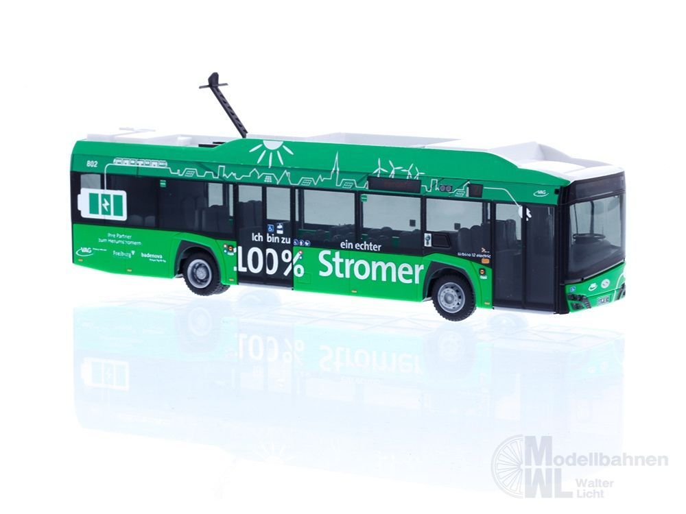 Rietze 76815 - Solaris Urbino 12´19 electric Freiburger Verkehrs AG H0 1:87
