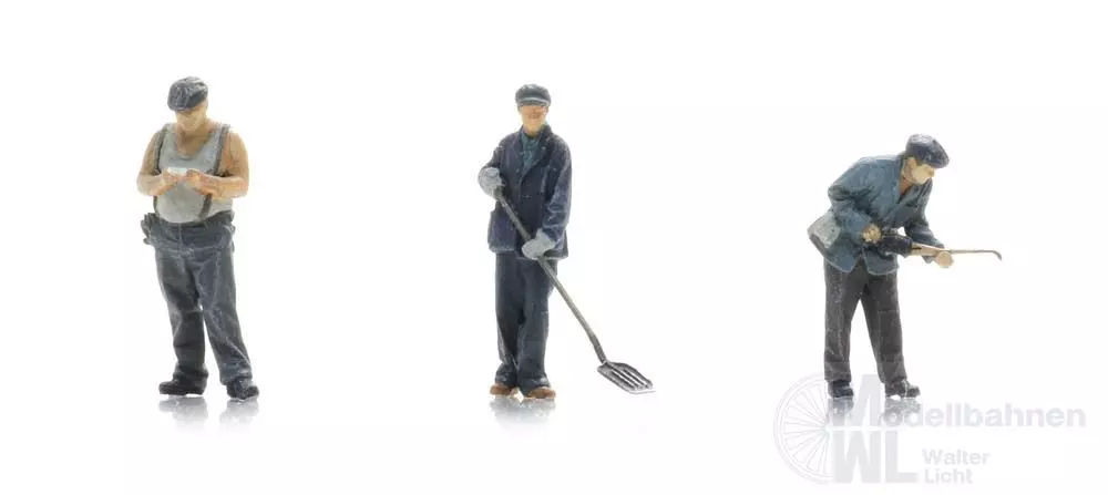 ARTITEC b.v. 5160050 - DB Depotpersonal Putz (3x) Fertigmodell 1:160