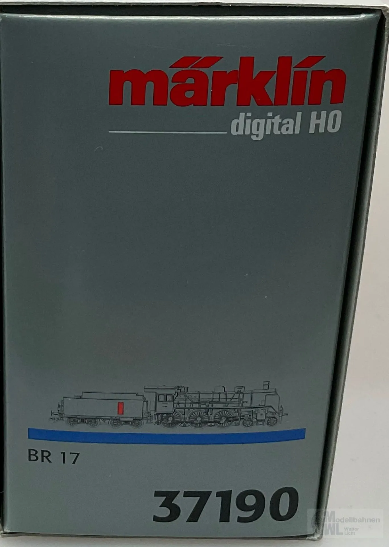Märklin 37190 - MÄRKLIN - Dampflok BR 17.0 DRG Ep.II ex S10 H0/WS