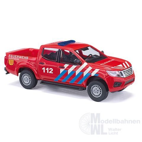 Busch 53727 - Nissan Navara Feuerwehr Glücksburg H0 1:87
