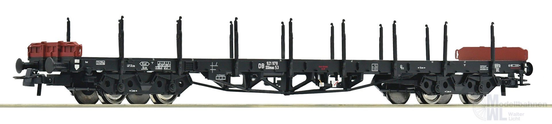 Roco 6600189 - Rungenwagen DB Ep.III SSImas 53 H0/GL