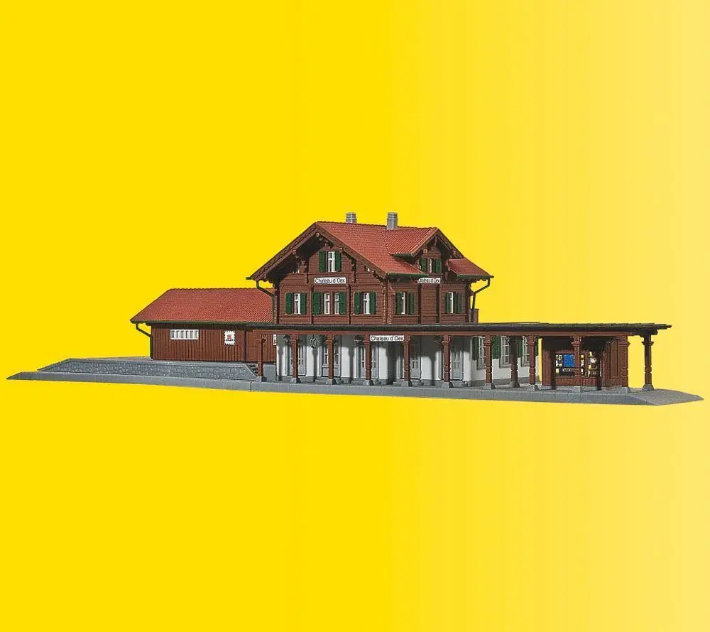 Kibri 36703 - Bahnhof Château d´Oex Z 1:220