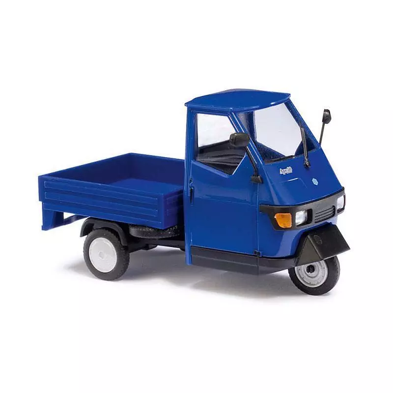 Busch 60002 - Piaggio Ape 50 Dunkelblau Spur0 1:43