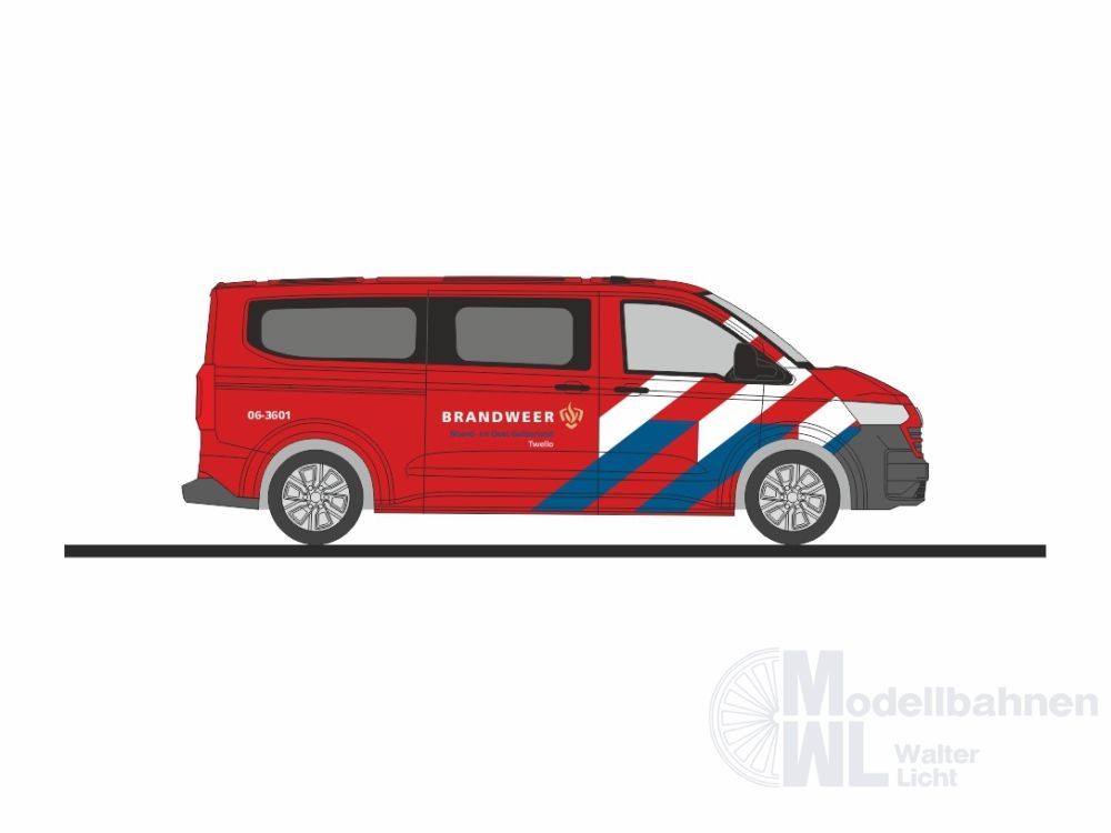 Rietze 52104 - Volkswagen e-Transporter Brandweer (NL) H0 1:87