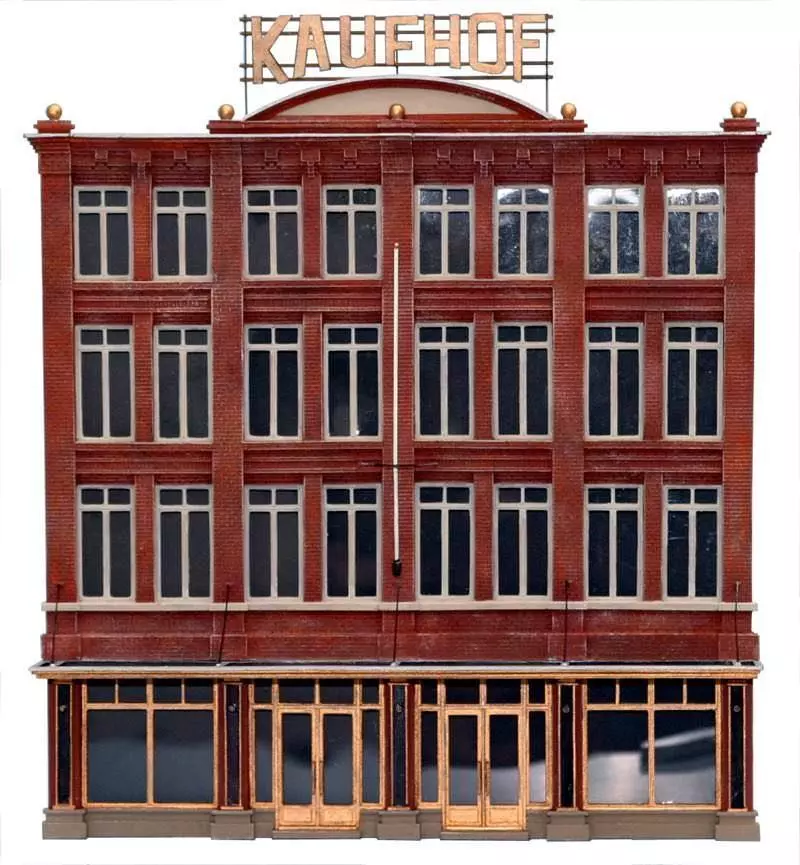 ARTITEC b.v. 10260 - Fassade Kaufhaus BAUSATZ H0 1:87