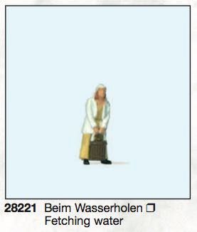 Preiser 28221 - Beim Wasserholen H0 1:87 Preiser 28221 - Beim Wasserholen H0 1:87