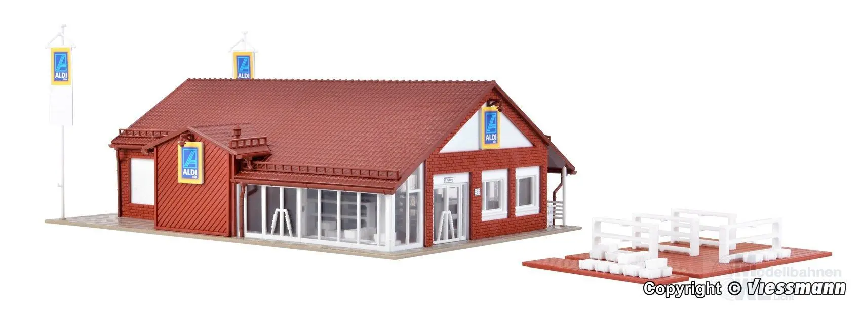 Vollmer 43658 - Supermarkt ALDI-Süd H0 1:87
