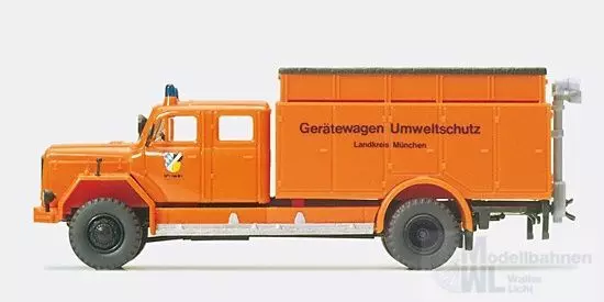 Preiser 35016 - Magirus Gerätewagen Umweltschutz H0 1:87