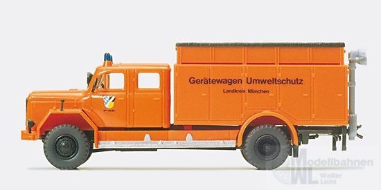Preiser 35016 - Magirus Gerätewagen Umweltschutz H0 1:87