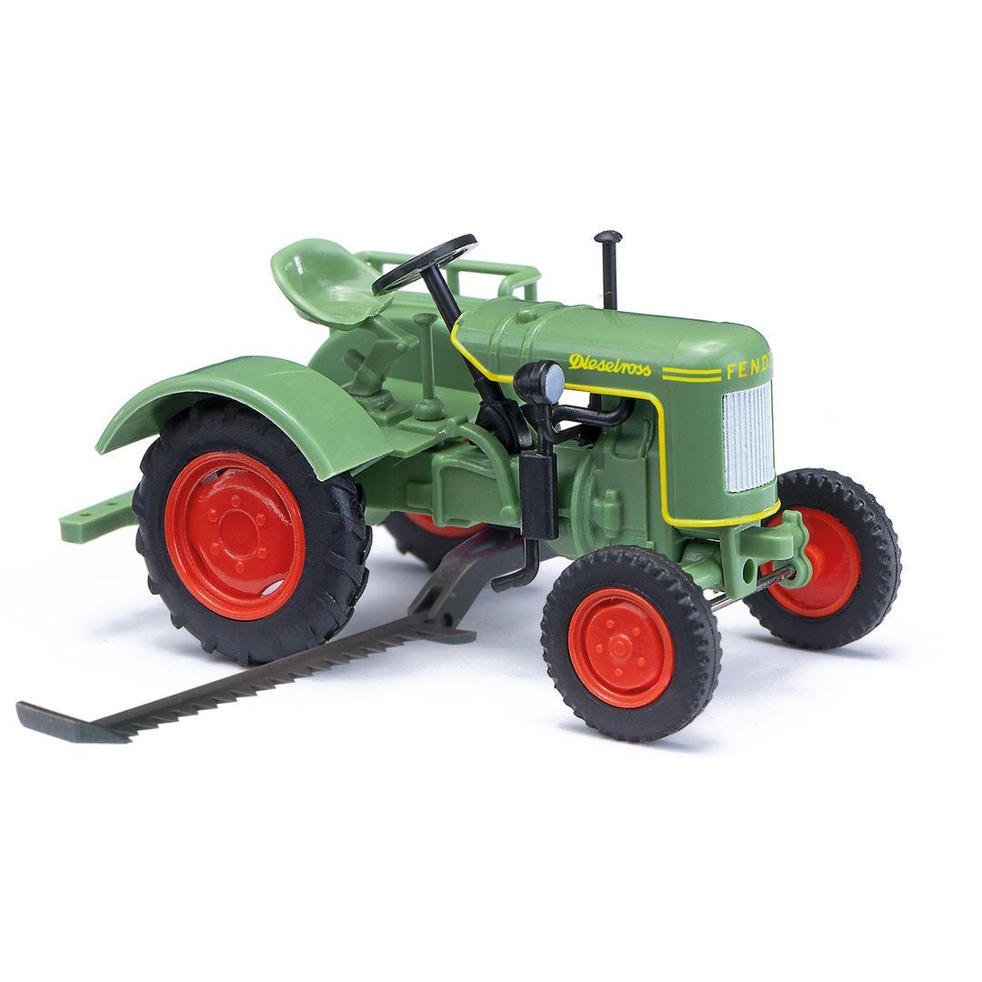 Busch 54153 - Fendt F 15 mit Mähbalken  H0 1:87