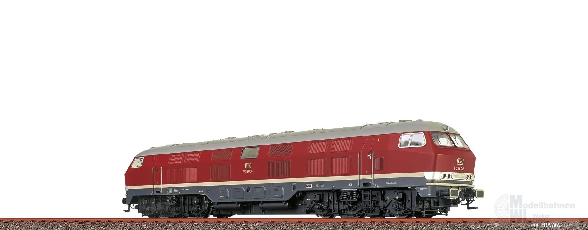 Brawa 70202 - Diesellok V 320 001 DB Ep.III H0/GL Sound