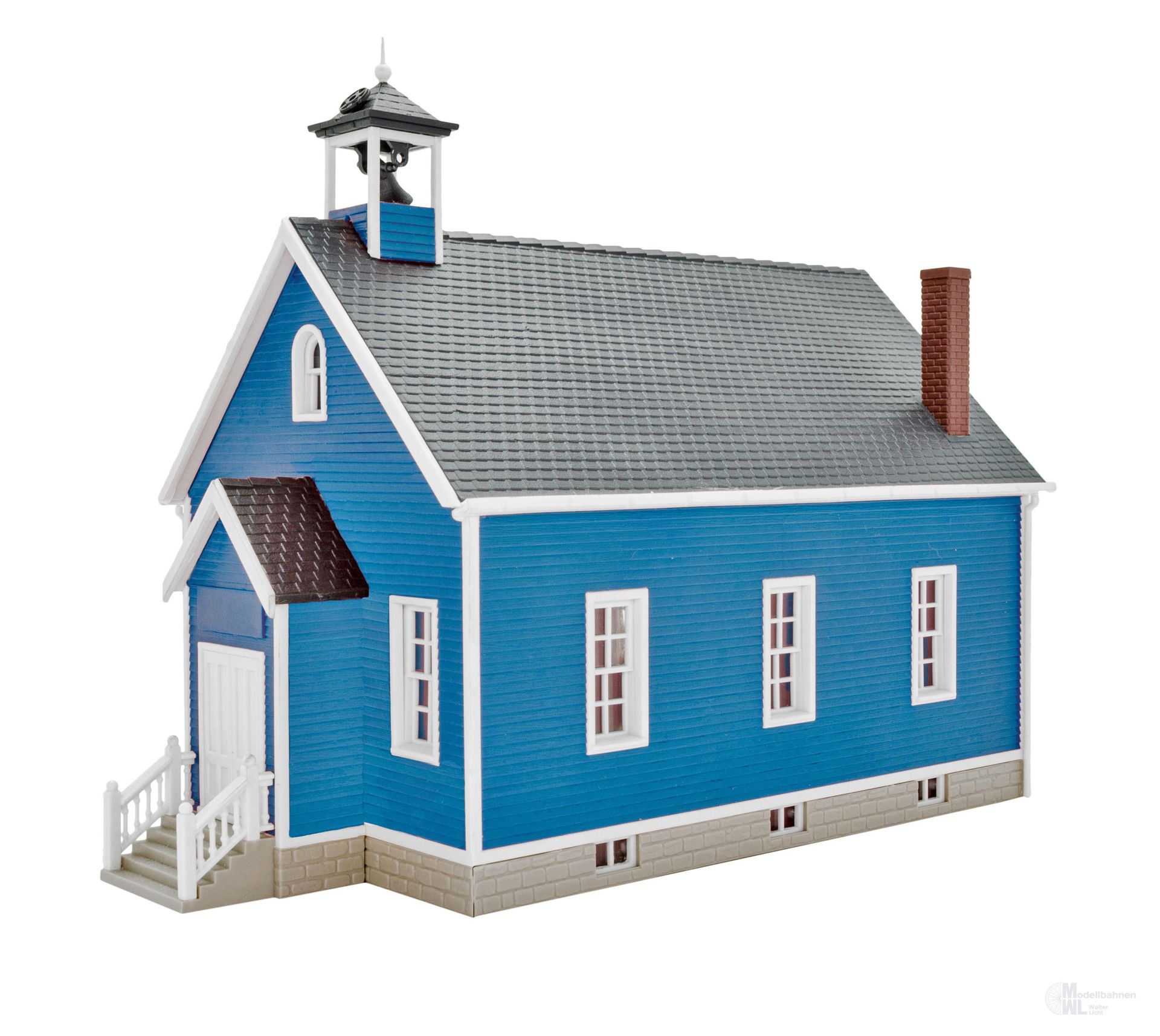 Kibri 38843 - Landschule mit LED-Beleuchtung H0 1:87