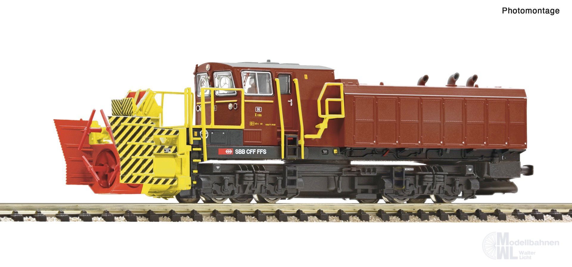 Fleischmann 7370021 - Schneeschleuder Beilhack SBB Ep.VI N 1:160 Sound