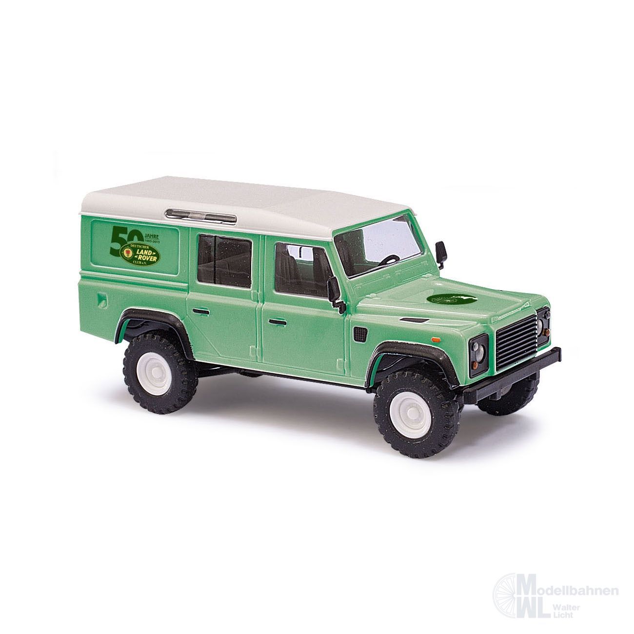 Busch 50393 - Land Rover Defender  50 Jahre Land Rover Baujahr 1983 H0 1:87