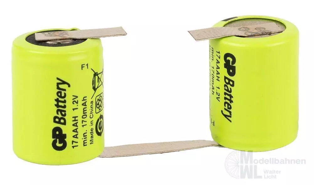 Faller 163262 - Akkupaar 2,4 V, 170 mAh verbunden