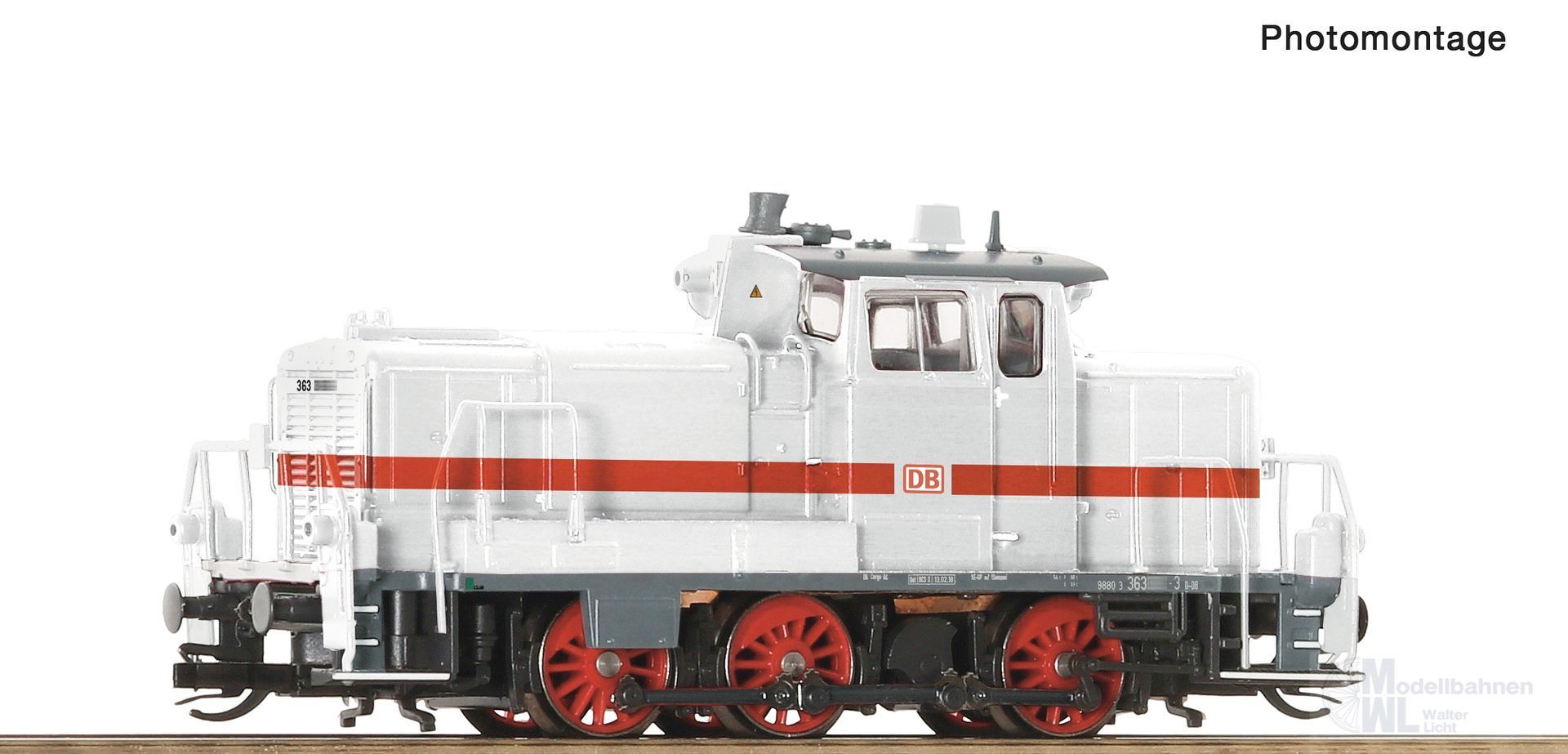Roco 7390018 - Diesellok BR 363 810 DB-AG Ep.VI TT 1:120 Sound