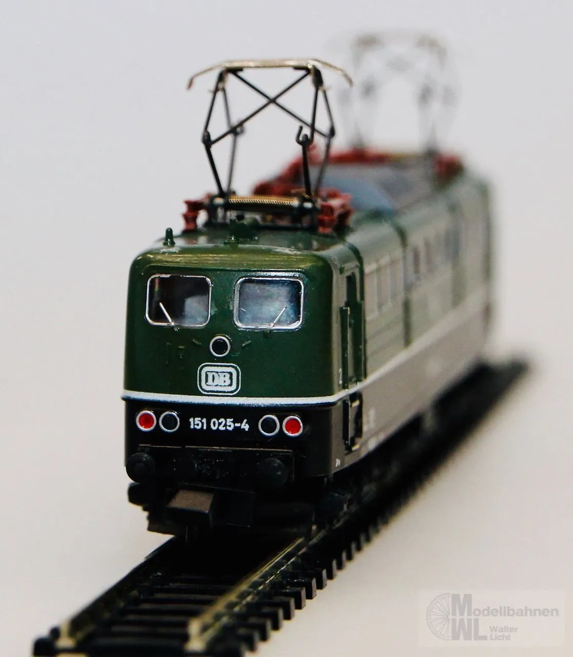Trix 12056 - MINITRIX - E-Lok BR 151 025-4 DB Ep.IV grün N 1:160
