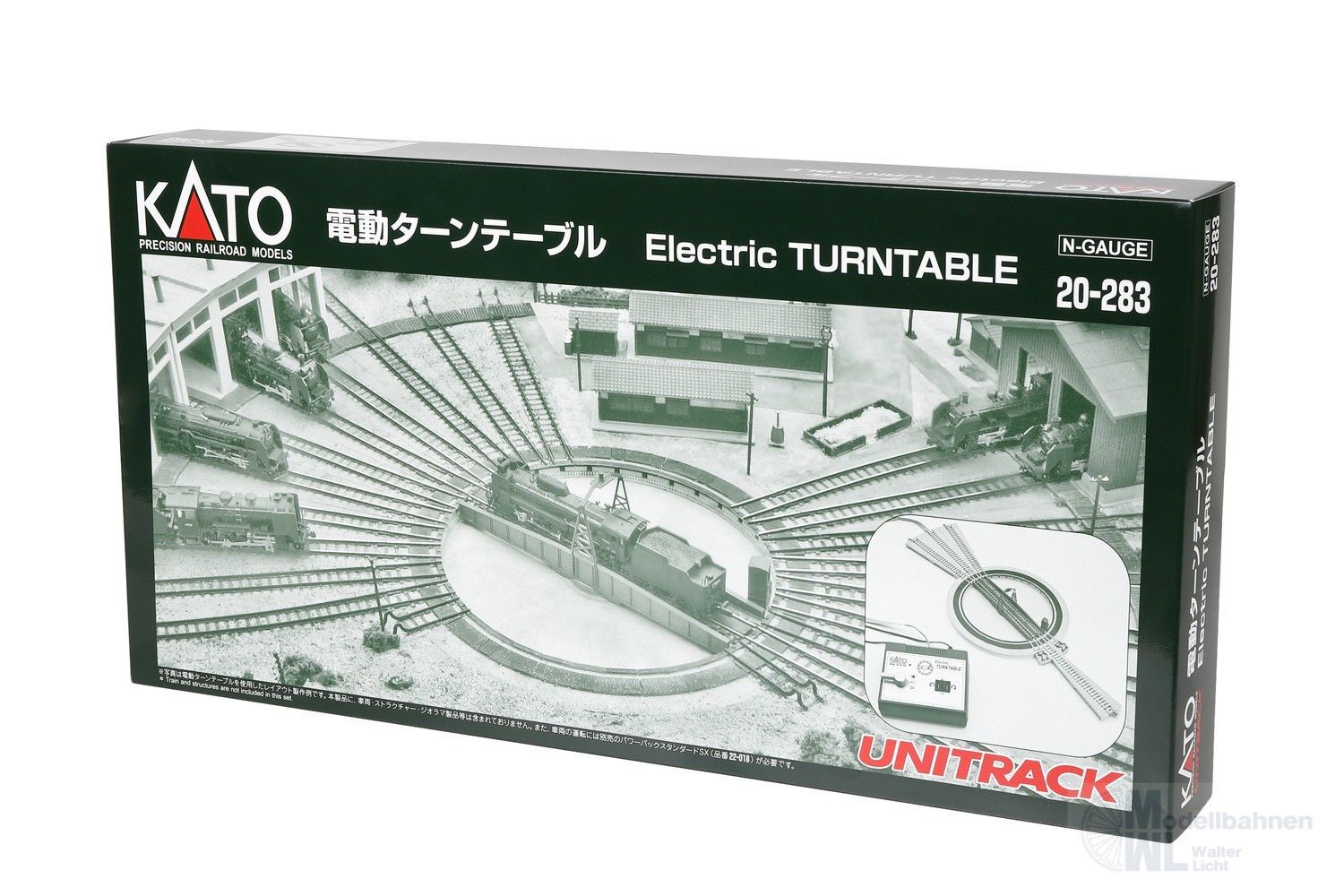 Kato 20-283 - Elektrische Drehscheibe N 1:160 Kato 20-283 - Elektrische Drehscheibe N 1:160