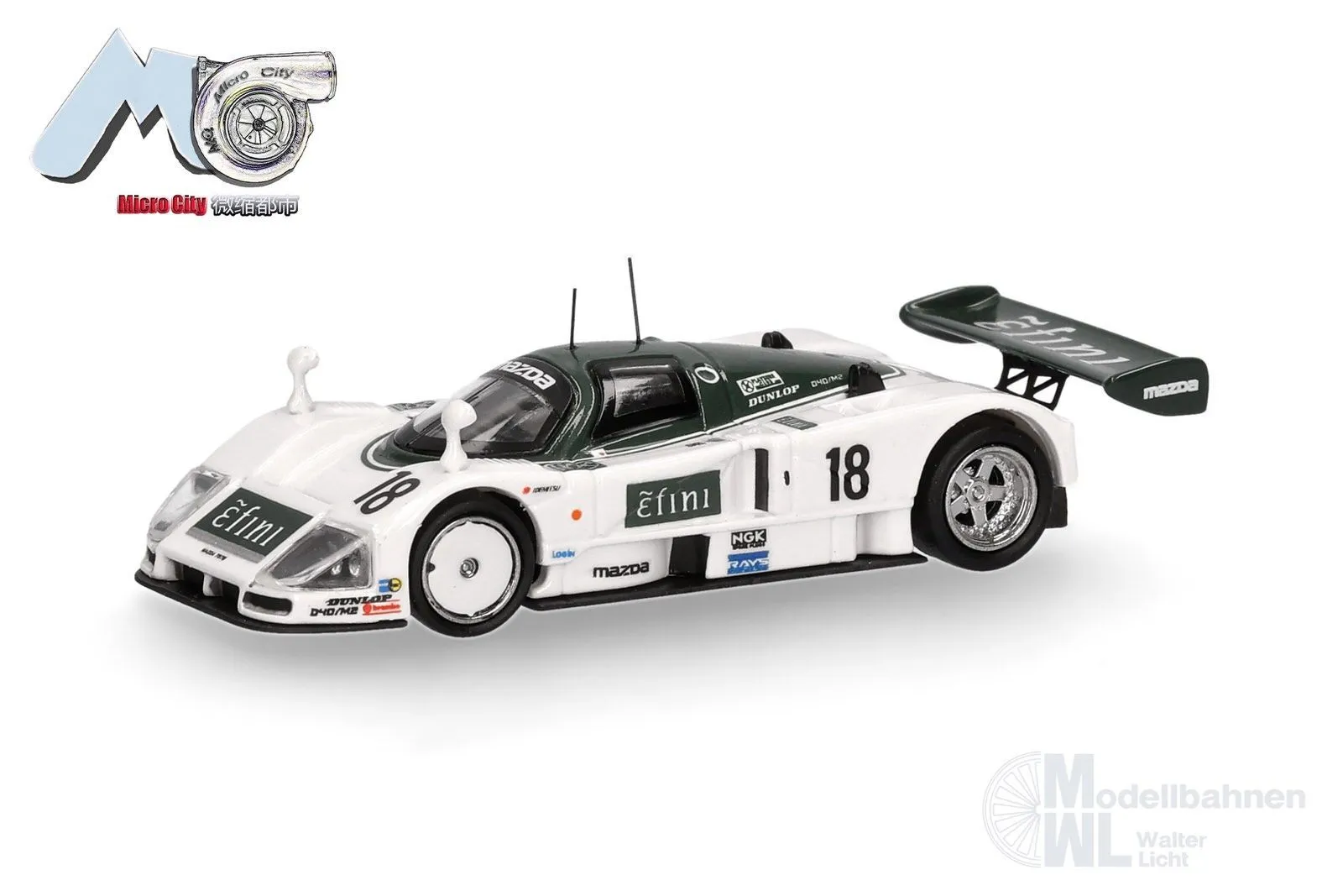 Herpa 87MC000081 - Mazda 787B 18m weiß H0 1:87