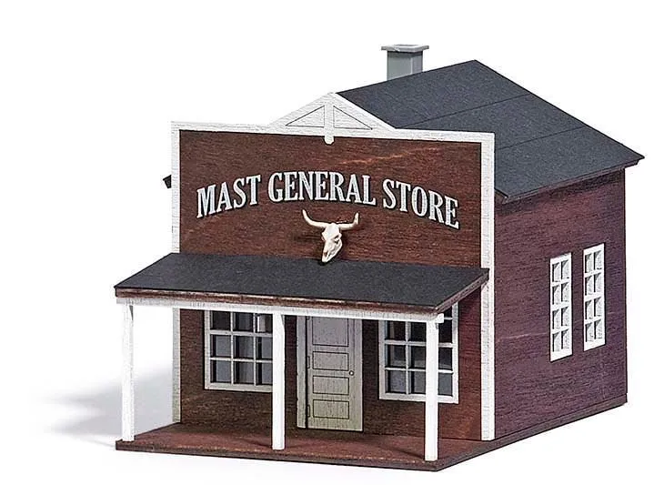 Busch 9725 - Gemischtwarenhandel H0 1:87