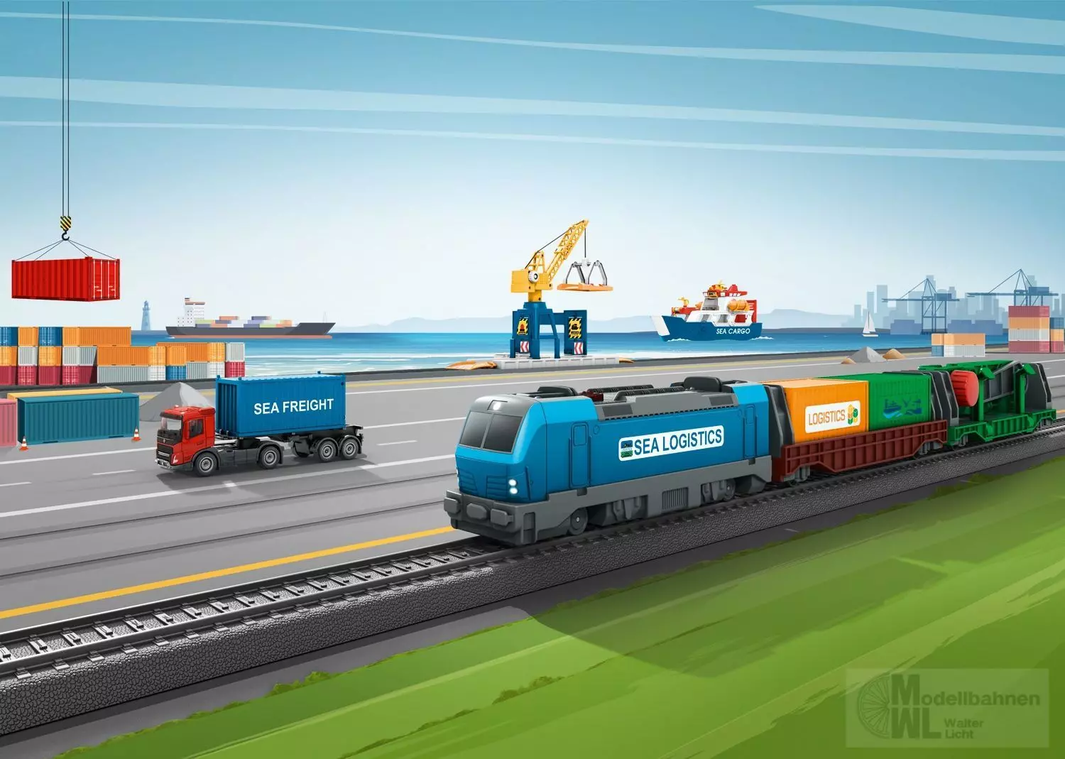 Märklin 29349 - Startpackung Containerlogistik H0/MyWorld