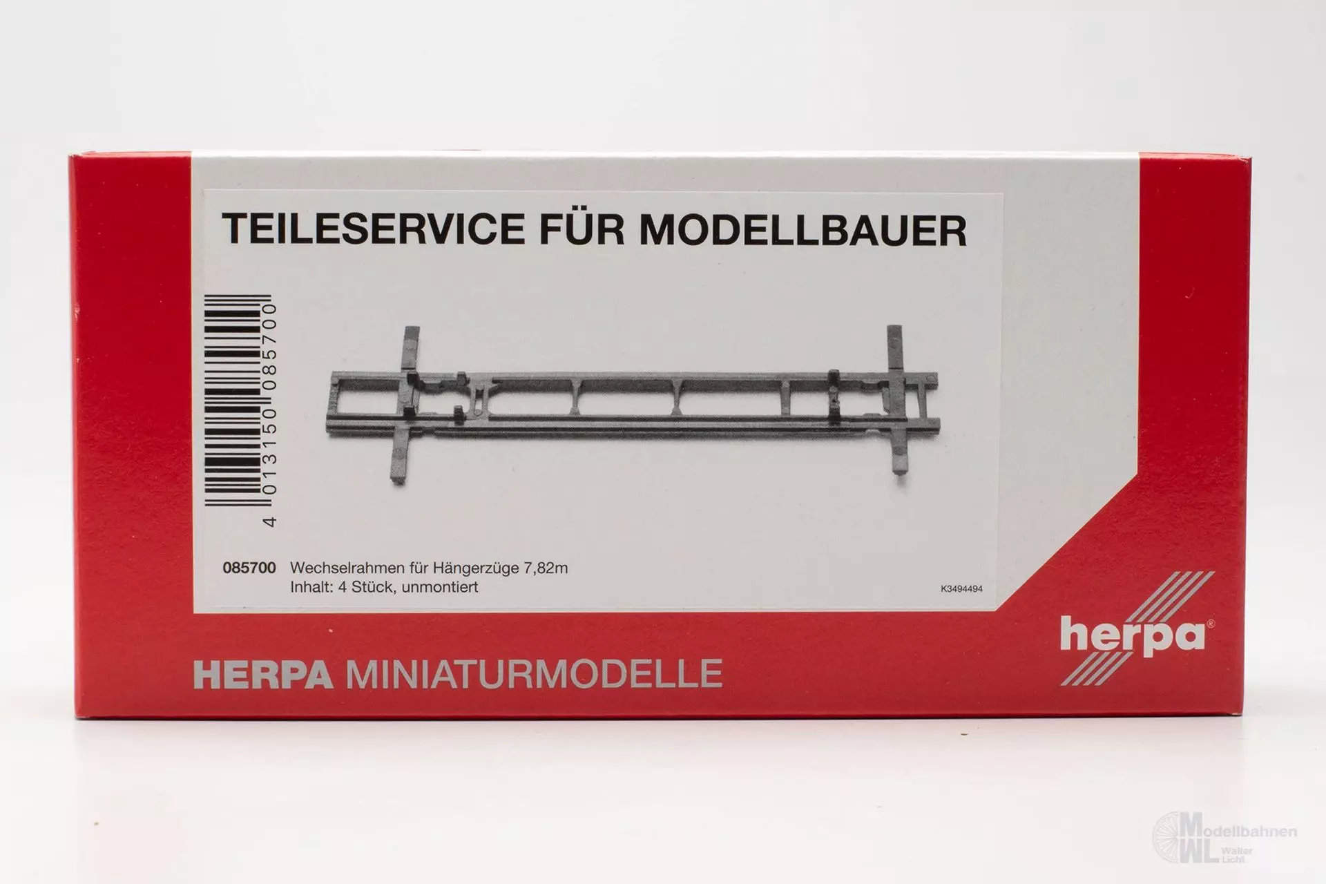 Herpa 85700 - TS Wechselrahmen für Hz 7,82m H0 1:87