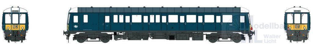 Heljan 14012631 - Triebwagen Class 122 GB Ep.IV W55008 TT 1:120