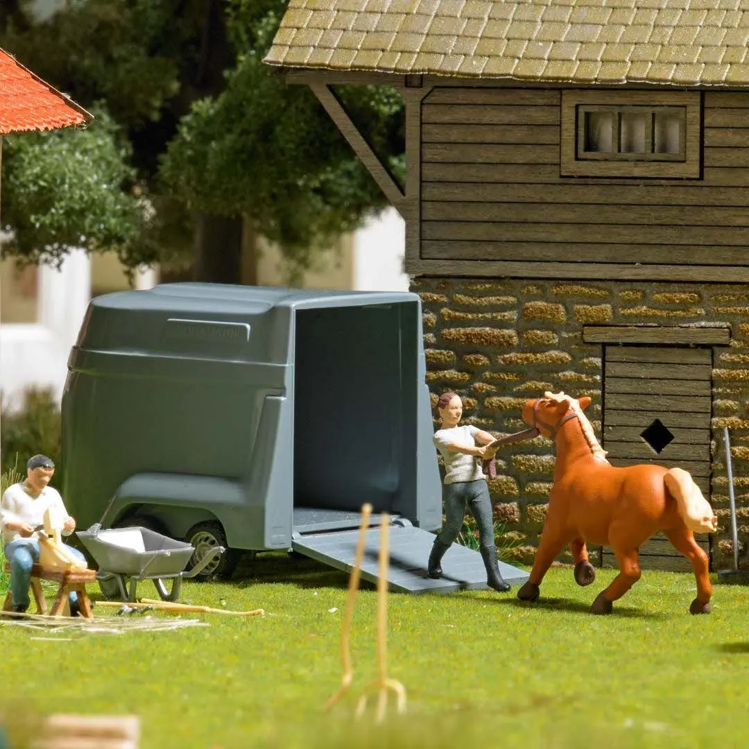 Busch 79858 - A-Set: Störrisches Pony H0 1:87