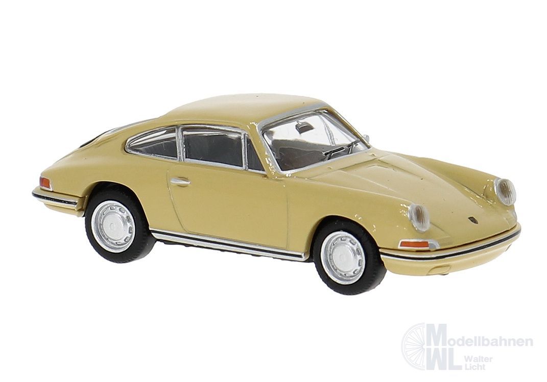 Brekina 91644 - Porsche 911 Coupé in hellgelb H0 1:87