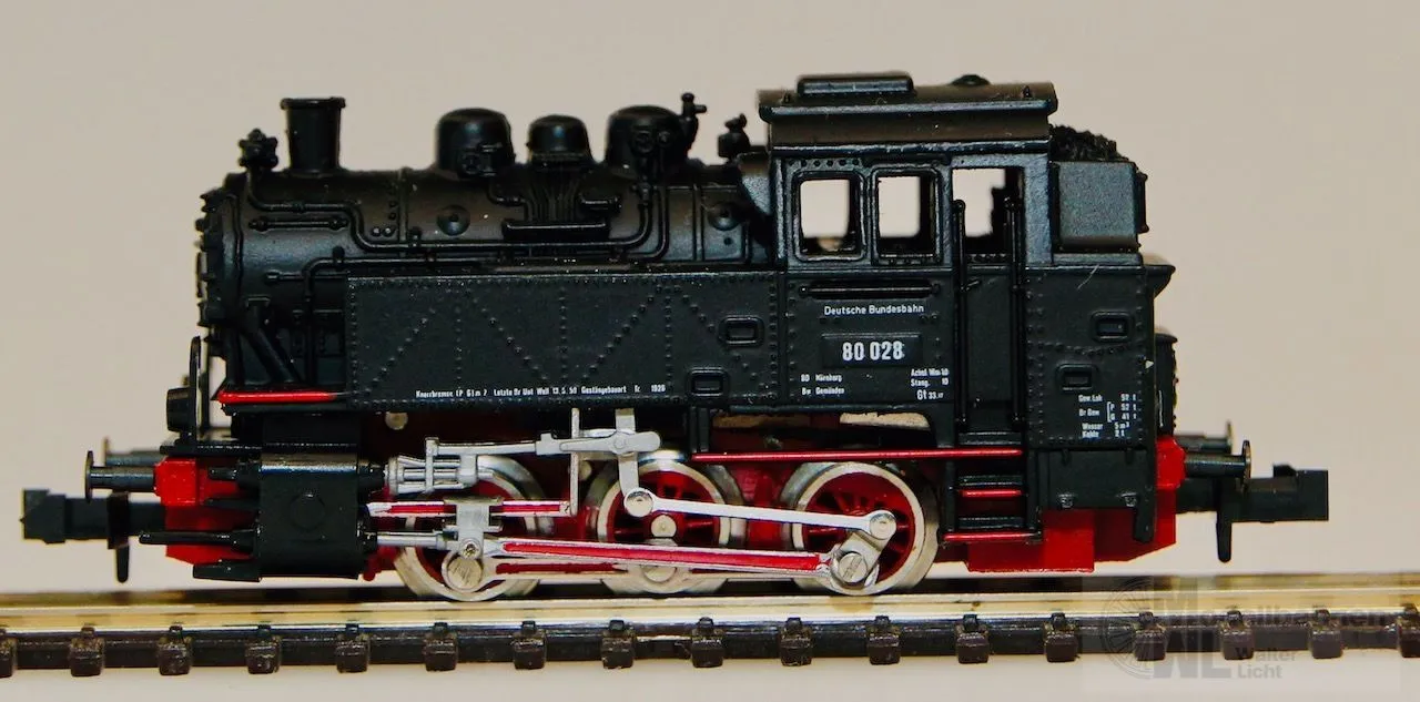 Roco 02100A - ROCO - Dampflok BR 80 028 DB N 1:160